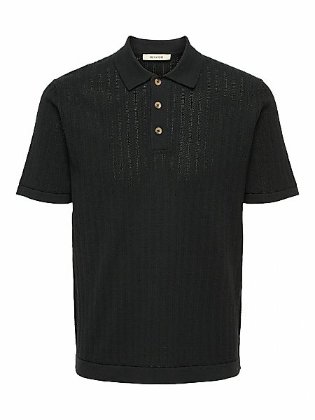 ONLY & SONS Polokragenpullover "ONSMOON REG 12 SS POLO KNIT NOOS" günstig online kaufen