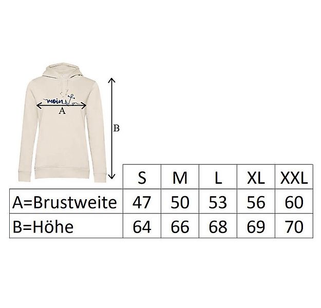 tomBrook Kapuzenpullover Damen Hoodie Moin-Anker-Print - Weicher Pullover m günstig online kaufen