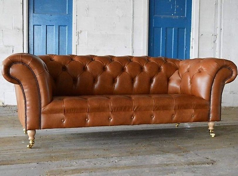 Xlmoebel Chesterfield-Sofa Design Sofa Chesterfield Luxus Couch Polster Bra günstig online kaufen