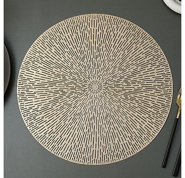 XDeer Tischdecke 4 stück Tischset, Platzset Rund/Rechteck,Tischsets Abwasch günstig online kaufen