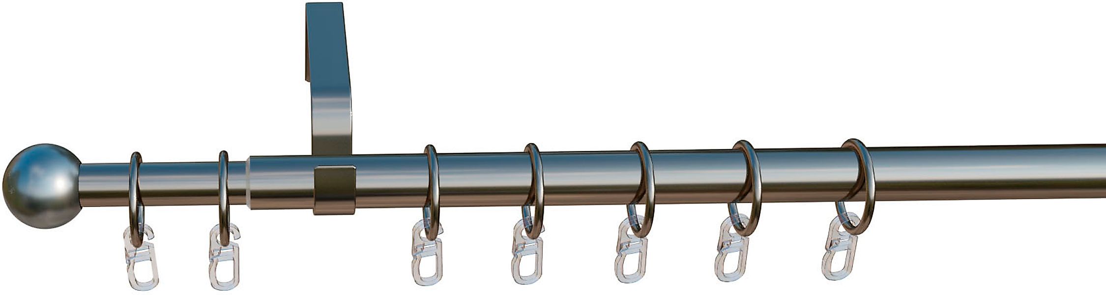 indeko Gardinenstange »Formentor« Ø 20 mm 1 läufig-läufig ausziehbar stufen günstig online kaufen