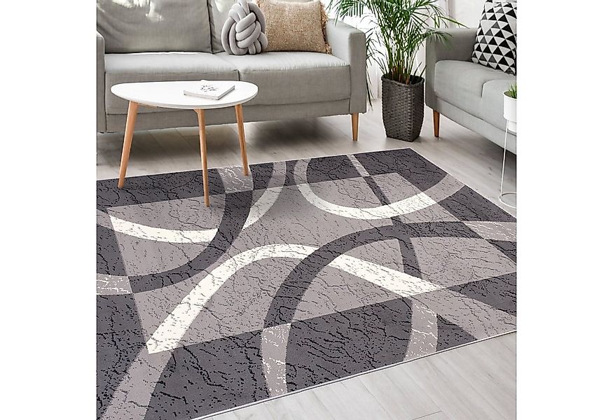 Mazovia Designteppich Modern Teppich Kurzflor Wohnzimmerteppich Robust und günstig online kaufen