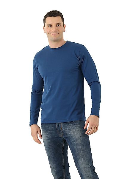 Albert Kreuz Unterziehshirt Langarmshirt Bio Rundhals günstig online kaufen