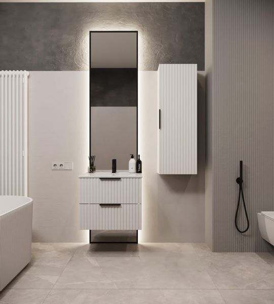 welltime Waschtisch TIBU mit Waschbecken, Badmöbel, günstig online kaufen