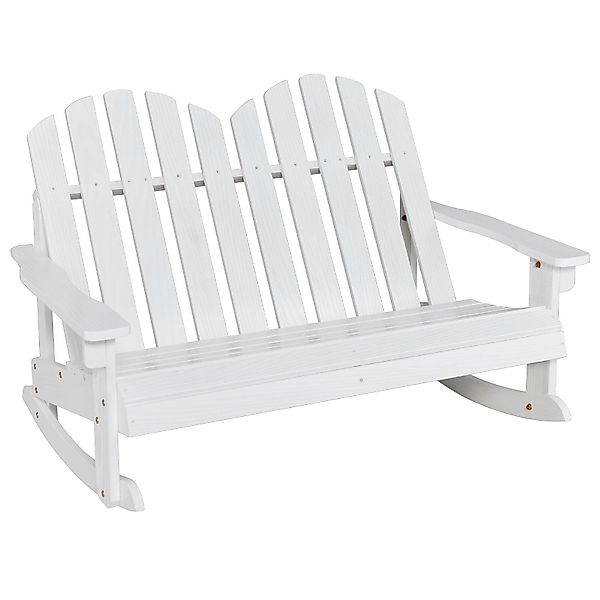 COSTWAY Gartenbank Schaukelstuhl (2-St), 2 Sitzer, günstig online kaufen