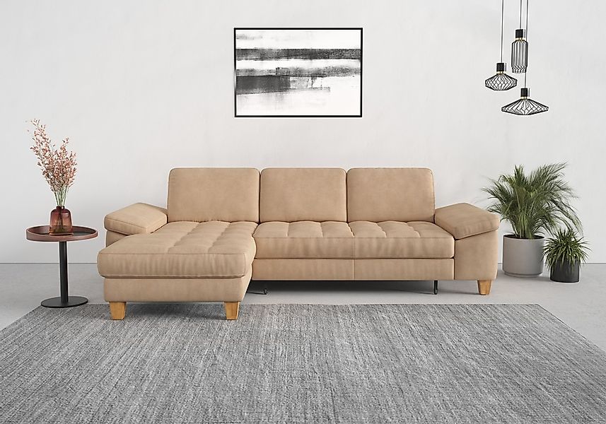 sit&more Ecksofa "Westham L-Form", mit Recamiere, mit oder ohne Bettfunktio günstig online kaufen