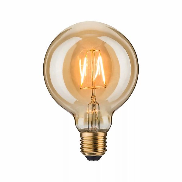 Pauleen LED-Leuchtmittel Filament G95 E27 2,7 W gold 1.700K günstig online kaufen