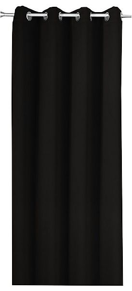 novumfix Verdunkelungsvorhang Sunout/60 schwarz Thermovorhang XXL Ösen bis günstig online kaufen