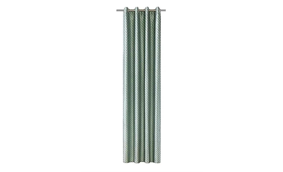 Verdi Ösenschal   ¦ türkis/petrol ¦ Synthetik ¦ Maße (cm): B: 140 H: 245 Ga günstig online kaufen