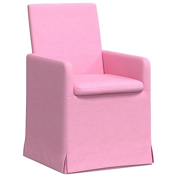 vidaXL Esszimmerstühle 2 Stk Rosa 57 x 67 x 95 cm Stoff 42017912 günstig online kaufen