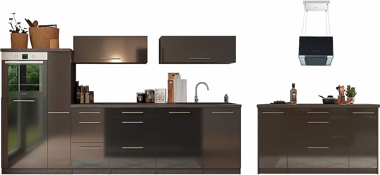 RESPEKTA Küche "Amanda", Breite 310/160 cm, mit Soft-Close günstig online kaufen