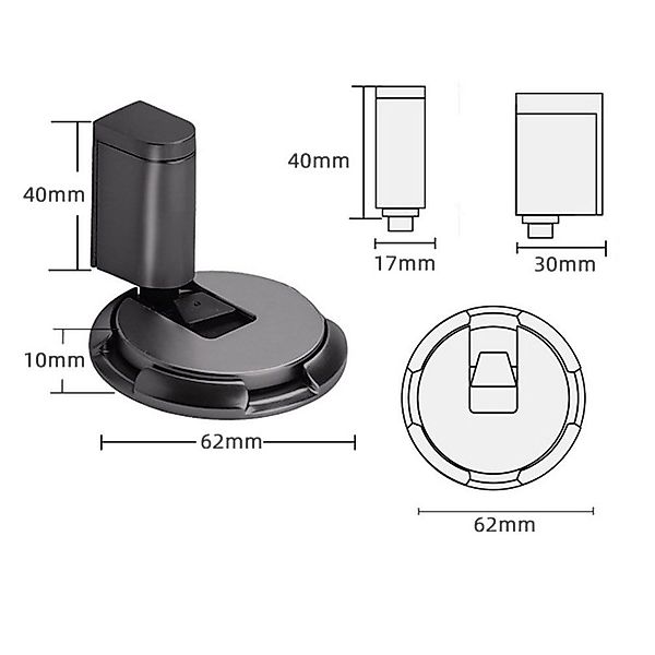 JOYOLEDER Bodentürstopper Magnetischer Türstopper,Türstopper Boden, selbstk günstig online kaufen