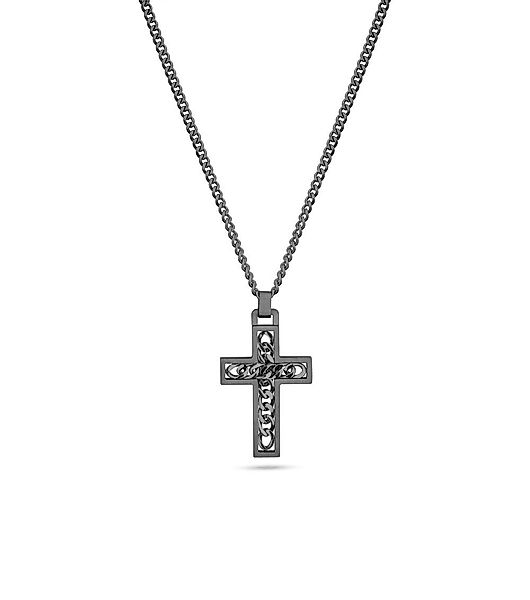 Police Kette mit Anhänger CROSSEDOUT PEAGN2211302 günstig online kaufen