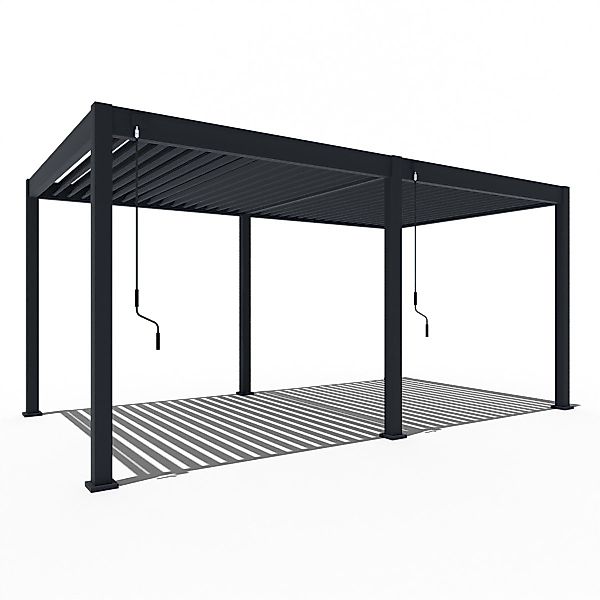 Weide Pergola Classic Pavillon Terrassenüberdachung Aluminium günstig online kaufen