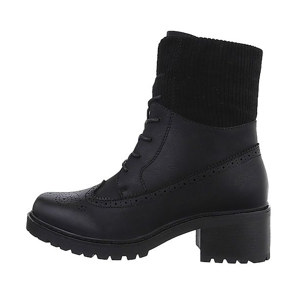 Ital-Design Damen Schnürschuhe Freizeit Schnürstiefelette (84906808) günstig online kaufen