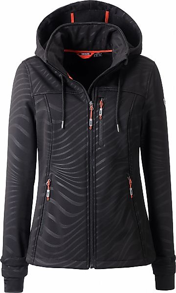 LPO Softshelljacke "Softshelljacke Sarina" mit Allover‑Prägung günstig online kaufen