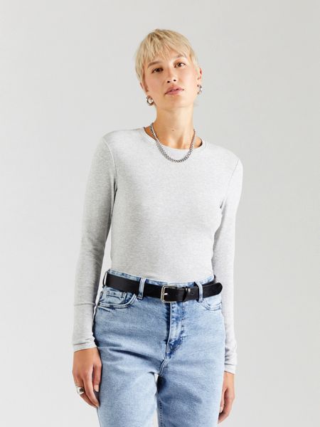 ONLY Langarmshirt ONLRILEY O-NECK L/S TOP günstig online kaufen