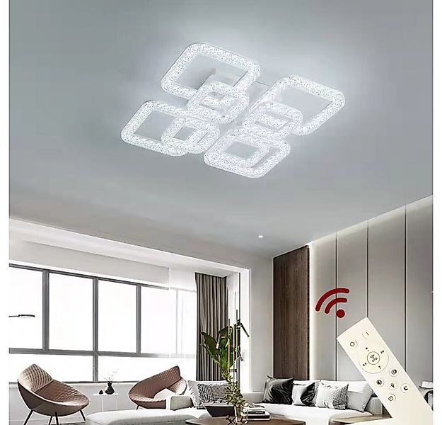 Eurotondisplay LED Deckenleuchte LED Deckenlampe Lampe Fernbedienung Lichtf günstig online kaufen