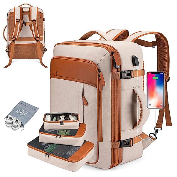 OKWISH Reiserucksack Laptoprucksack Freizeitrucksack Handgepäcktasche (mit günstig online kaufen