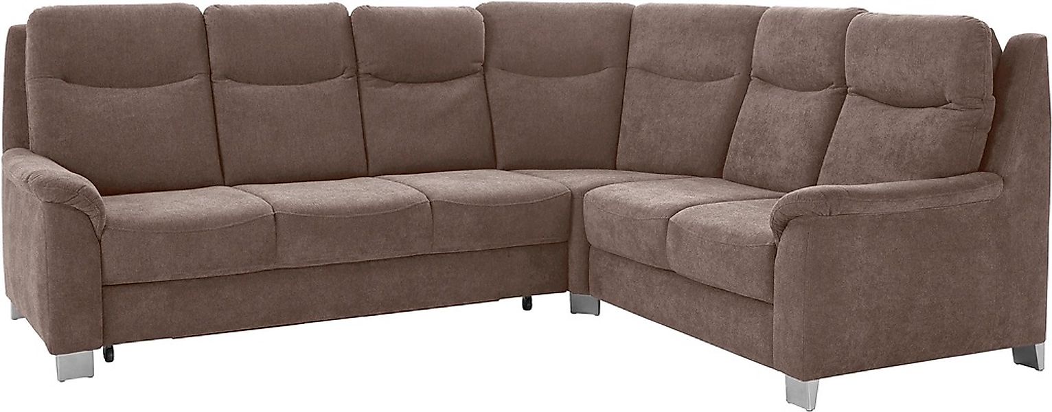 sit&more Ecksofa »Boccaccio L-Form«, mit Federkern und Kopfteilverstellung, günstig online kaufen