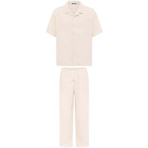 Dandalo  Hemdbluse Noah Oversize Short Sleeve Shirt Wide Leg Trousers Set günstig online kaufen