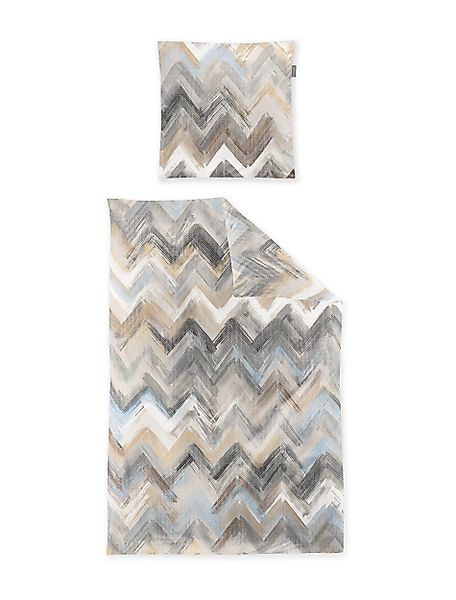 Irisette Bettwäsche Irisette Wave Mako-Satin Bettwäsche günstig online kaufen