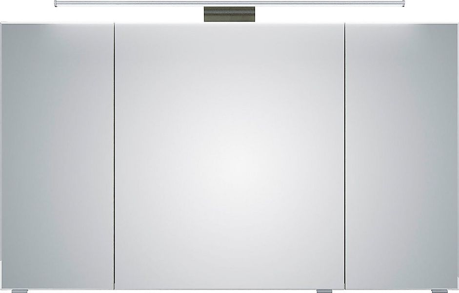 Saphir Spiegelschrank 6005 Sprint Badschrank, 3 Spiegeltüren, 6 Einlegeböde günstig online kaufen