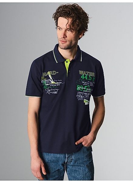 Trigema Poloshirt TRIGEMA Poloshirt mit maritimem günstig online kaufen