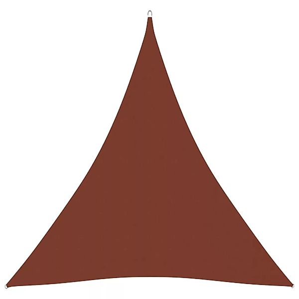Sonnensegel Oxford-gewebe Dreieckig 4x4x4 M Terracotta-rot günstig online kaufen