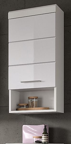 Inn.Furn Hängeschrank Shawn (Badschrank in weiß Hochglanz, 37 x 79 cm) mit günstig online kaufen