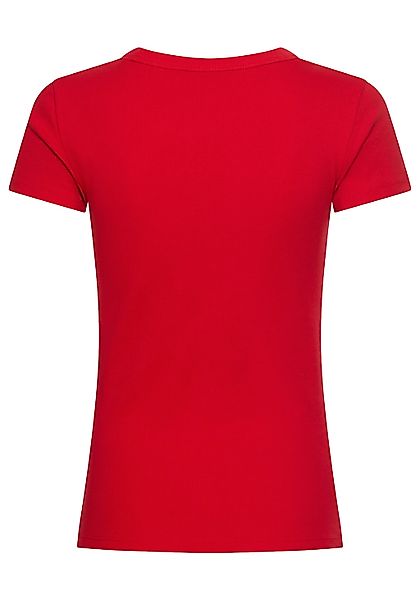 HUGO Blue T-Shirt Easy Tee mit HUGO Aufnäher günstig online kaufen