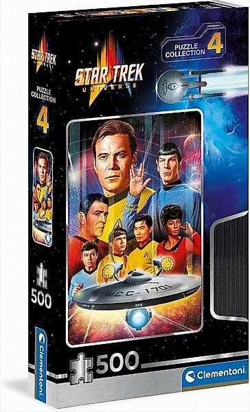 Clementoni® Puzzle Clementoni - Star Trek, 500 Teile, Puzzleteile günstig online kaufen