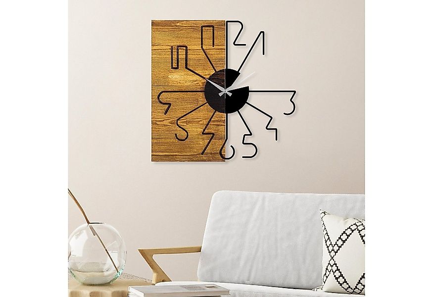 Wallity Wanduhr 100% WOODEN günstig online kaufen
