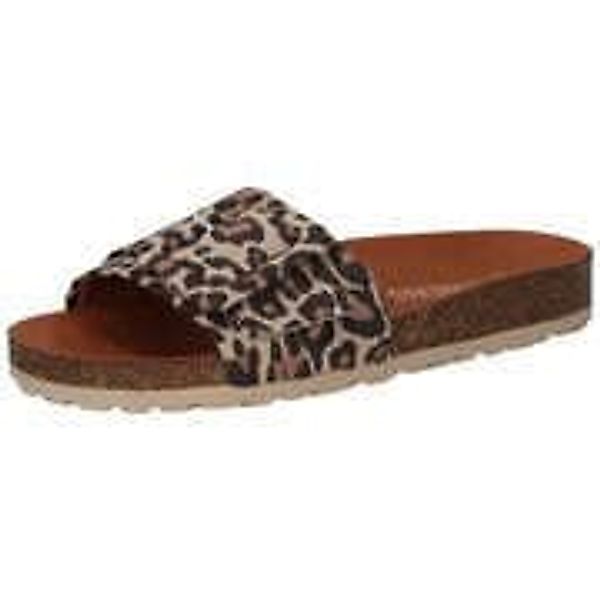 Verbenas Reiko Micro Leo Pantolette Damen beige günstig online kaufen