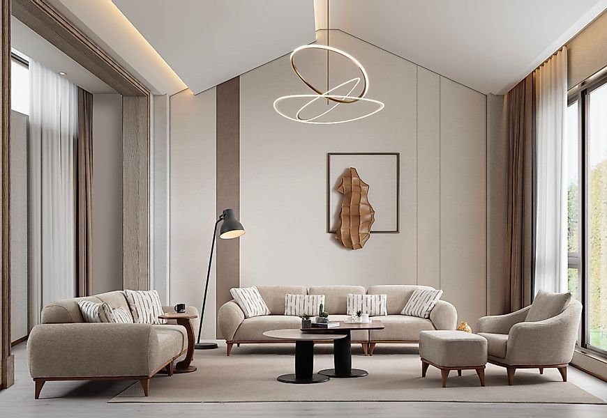 Nobelaa Sofa Sitzgruppe/Sofa Set - Wohnzimmergarnitur günstig online kaufen