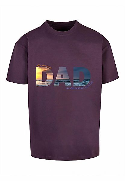 Merchcode T-Shirt "Merchcode Herren For The Best Dad Heavy Oversize Tee", ( günstig online kaufen