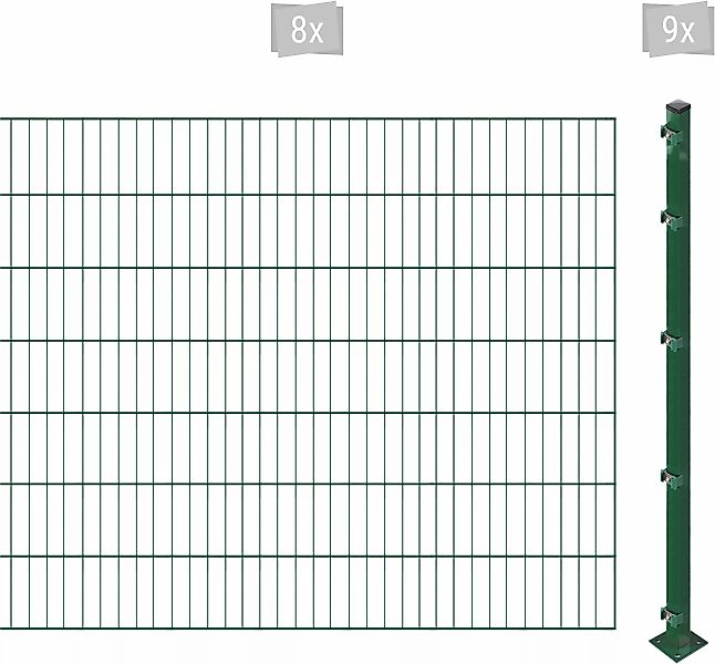 Arvotec Einstabmattenzaun "ESSENTIAL 140 zum Einbetonieren", Zaunhöhe 140 c günstig online kaufen
