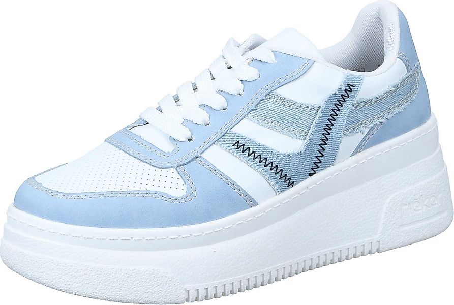 Rieker Schnürer Schnürschuh aus strapazierfähigem Synthetik günstig online kaufen