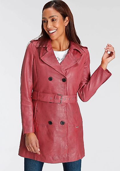 Maze Lederjacke, im Trenchcoat-Look günstig online kaufen