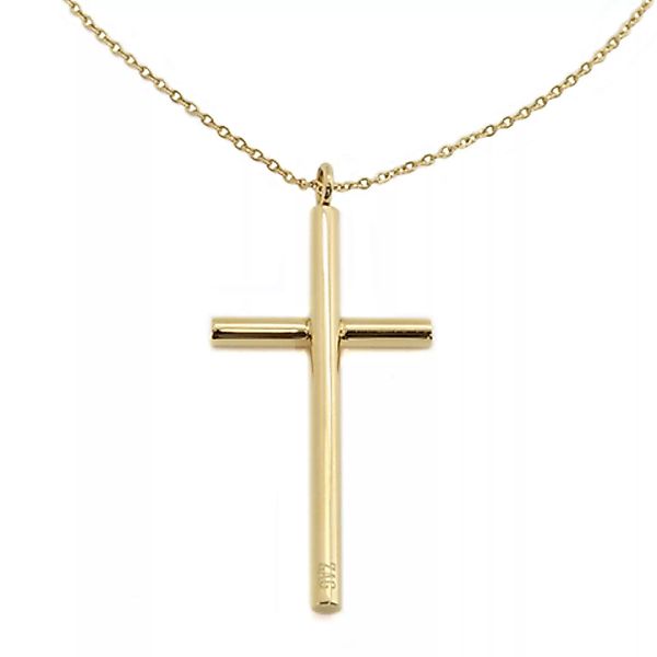 Zag Bijoux Halskette Kreuz 55CM+5 Gold günstig online kaufen