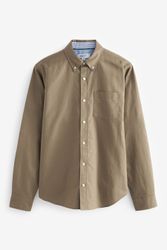 Next Langarmhemd Langärmeliges Oxfordhemd (1-tlg) günstig online kaufen