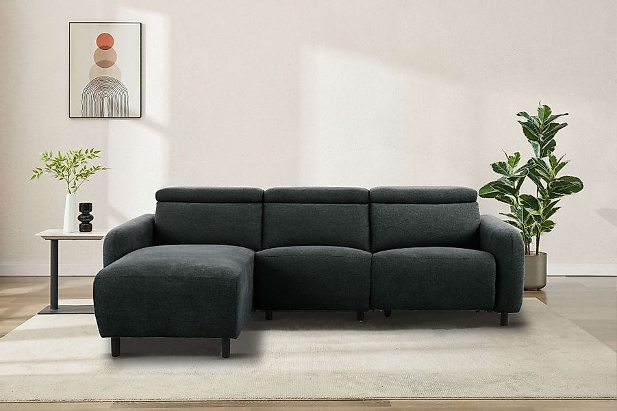 Home affaire Ecksofa SKAANE Struktur, L-Form, günstig online kaufen