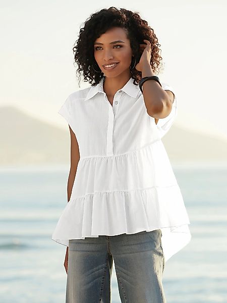 heine Kurzarmbluse günstig online kaufen