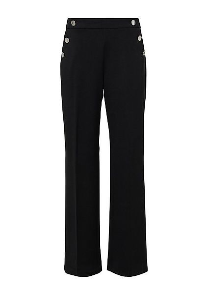 s.Oliver Chinos Hose Wide-Leg Hose mit elastischem Bund günstig online kaufen