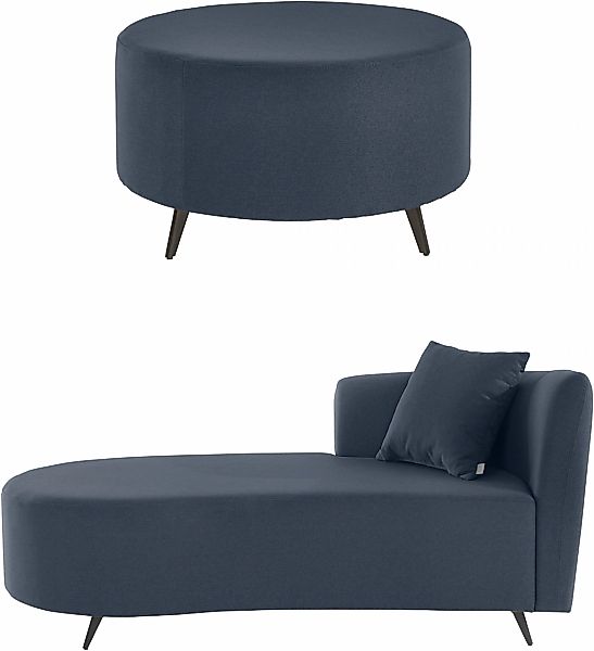 Home affaire Recamiere "Hulby" wahlweise mit und ohne Hocker und Armlehne l günstig online kaufen