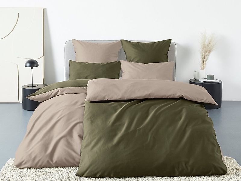 OTTO home Bettwäsche Mila2, Mako-Satin, 2 teilig, Mako-Satin aus 100% Baumw günstig online kaufen