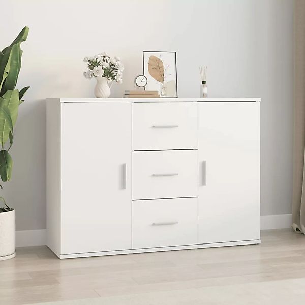 Vidaxl Sideboard Weiß 91x29,5x65 Cm Holzwerkstoff günstig online kaufen