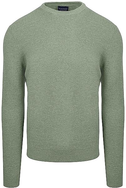 Suitable Pullover Struktur Grün - Größe L günstig online kaufen