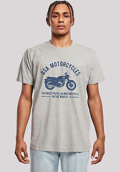 F4NT4STIC T-Shirt "BSA Motorcycles Most Popular In The World", Premium Qual günstig online kaufen