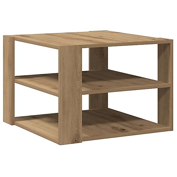 vidaXL Couchtisch Artisan-Eiche 58x58x40 cm Holzwerkstoff 856497 günstig online kaufen